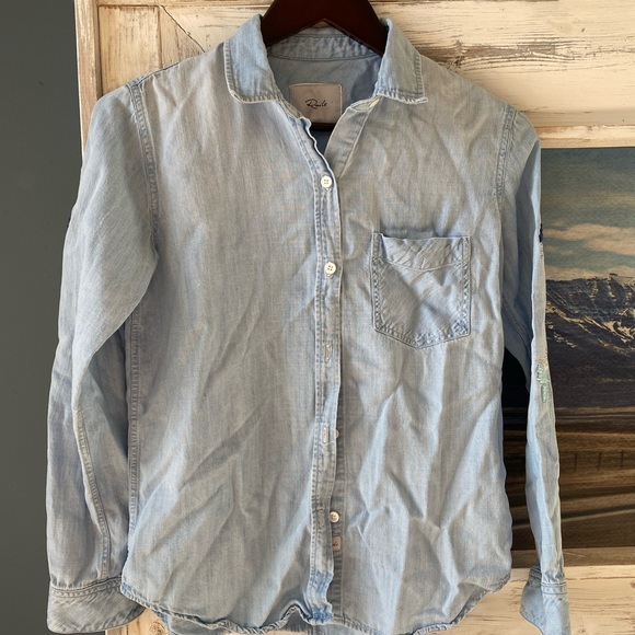 Rails savanah embroidered tencel top - Picture 2 of 10